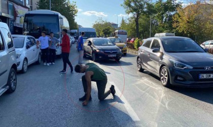 Alkollü şahıs trafiği birbirine kattı