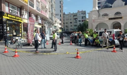 Mazgala takılan bisikletinden düşerek yaralandı; mazgalda olay yeri incelemesi yapıldı