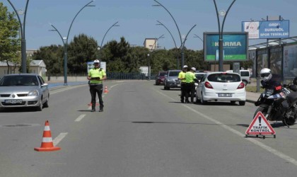 Orduda bir haftada 14 binden fazla araç denetlendi