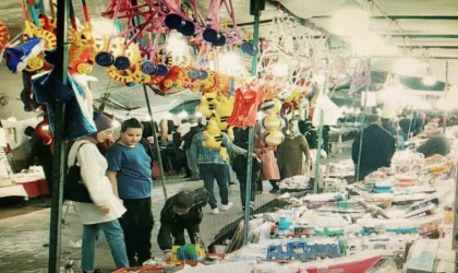 Pazaryerinde düzenlenen panayıra yoğun ilgi