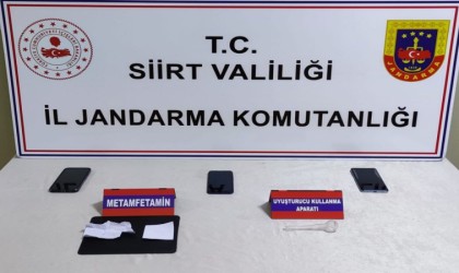 Siirtte uyuşturucu operasyonunda 1 kişi tutuklandı