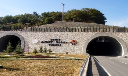 Amasyada yeni tünele şehit Ahmet Özsoyun adı verildi