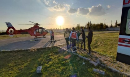 Ambulans helikopterle Vana ulaştırılan hasta ameliyat edildi