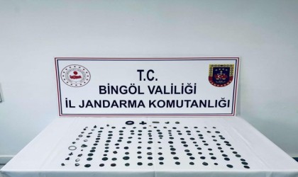 Bingölde Osmanlı, Roma ve Bizans dönemine ait 160 adet tarihi eser geçirildi