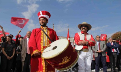 Çorumda 100üncü yıl coşkusu