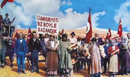 Cumhuriyet’in sembol fotoğrafı, Ordu’da canlandırıldı