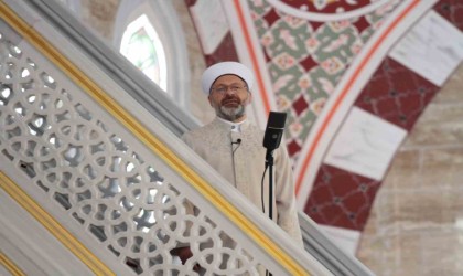 Diyanet İşleri Başkanı Erbaş: “İsrail, Gazzeyi dünyanın en büyük açık hava hapishanesine dönüştürdü”