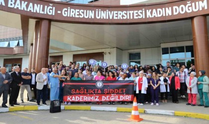 Giresunda kadın hemşireye bir başka kadından şiddet