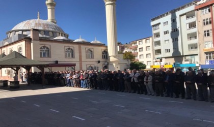 Gümüşhanede hayatını kaybeden Filistinliler için gıyabi cenaze namazı kılındı