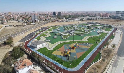 Karamanın yeni şehir parkı hizmete açıldı