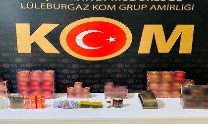 Kırklarelinde kaçakçılık operasyonu: 12 gözaltı