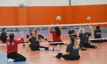 (ÖZEL) Oturarak Voleybol Kadın Milli Takımı, Avrupa Şampiyonası’na hazır