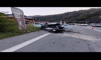 Rize’de otomobil ile motosiklet çarpıştı: 1 ölü, 1 yaralı