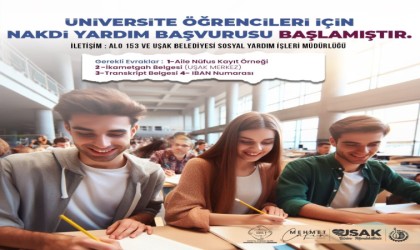 Uşak Belediyesi, Uşak Üniversitesi öğrencilerin yanında