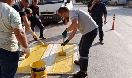 Yaya çizgisi çalışmaları devam ediyor