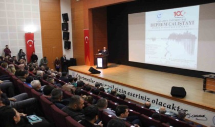 Adıyamanda duygusal anların yaşandığı deprem çalıştayı düzenlendi