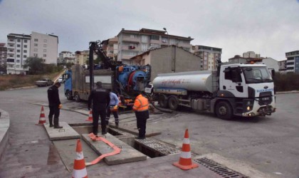 Belediye kış öncesi önlemlerini almaya devam ediyor