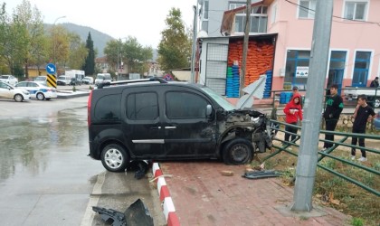 Bilecikte yaşanan trafik kazasında 1 kişi yaralandı