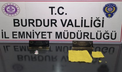 Burdurda uyuşturucu operasyonunda 1 şahıs tutuklandı