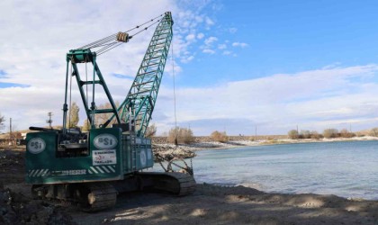 Damsa Barajında 50 yıl sonra temizlik çalışmaları başladı