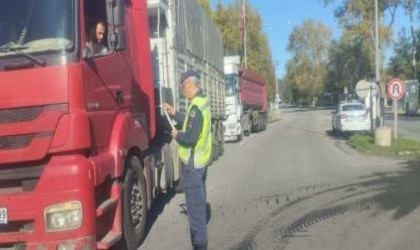 Kırklarelide trafik denetimi