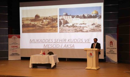 Taşova MYOda Kudüsün önemi konulu konferans düzenlendi