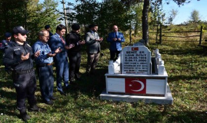 Türkeli şehidi Özbay, şehadetinin 18. yılında anıldı