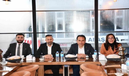 AK Parti Ardahan İl Başkanı Yılmaz, basın mensuplarıyla bir araya geldi