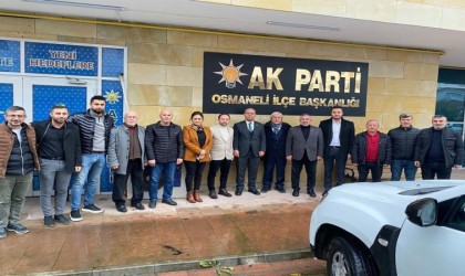 AK Partiden ilçe teşkilatlarına ziyaret