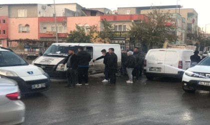 Batmanda maddi hasarlı zincirleme trafik kazası