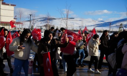 Bayburtta Şehitlere Saygı Yürüyüşü düzenlendi