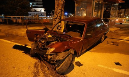 Bayburtta trafik kazası: 1 ölü, 1 ağır yaralı