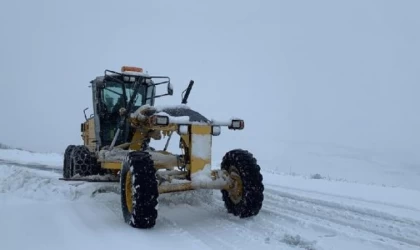 Bingöl- Erzurum kara yolunda ulaşıma ’kar’ engeli