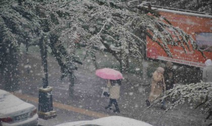 Bitliste yoğun kar yağışı başladı