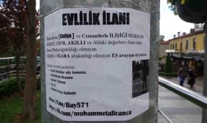 Böyle evlilik ilanı görülmedi