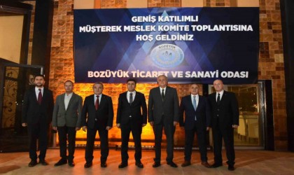 Bozüyükte Müşterek Meslek Komite Toplantısı yapıldı