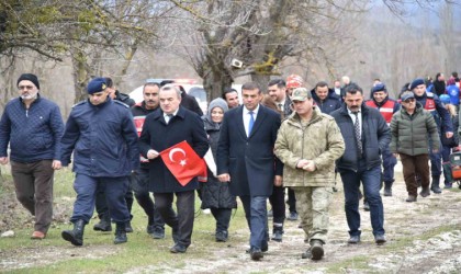 Bozüyükte Sarıkamış Şehitleri için yürüdüler