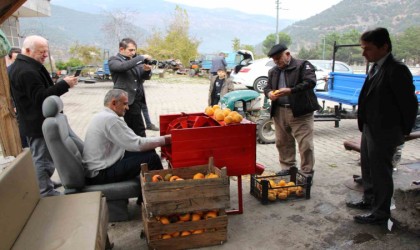 Çamaşır makinesini hurma soyma makinesine dönüştürdü