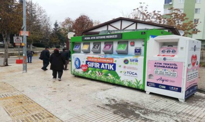 Çorumda mobil atık getirme merkezlerinin sayısını artırdı