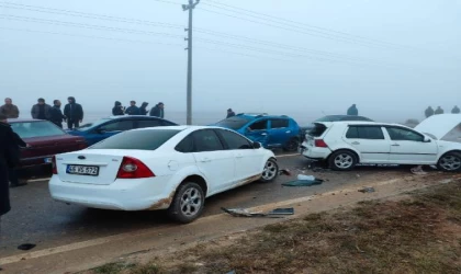 Kahramanmaraş’ta 2 zincirleme kaza: 15 yaralı