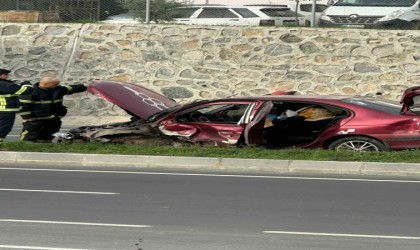 Kapaklıda 3 araçlı zincirleme kaza: 2 yaralı