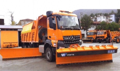 Karayolları Amasya Şubesi kışa hazır: 7 bin ton malzeme stoklandı