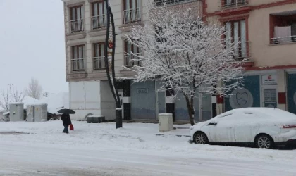 Karlıova’da 10 köy yolu kardan kapandı