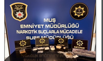 Muşta uyuşturucu operasyonu: 8 gözaltı