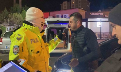 Polis ekiplerinden alkol denetimi: 7 yıldır bu anı bekliyorum