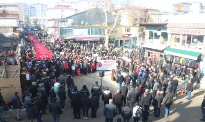 Sason’da ‘Teröre Lanet’ yürüyüşü