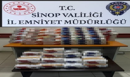 Sinopta 45 bin 600 makaron ele geçirildi: 1 gözaltı