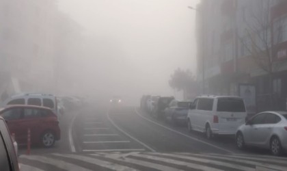 Tekirdağda yoğun sis öğle saatlerine kadar etkili oldu