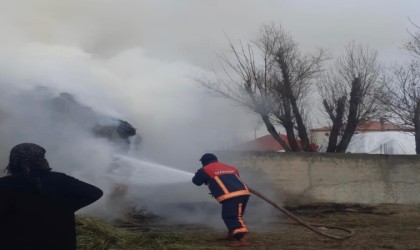 Yüksekovada 6 bin bağ ot yandı