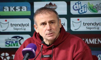 Abdullah Avcı: “Yine de ligin üçüncüsü bir Trabzonspor var”